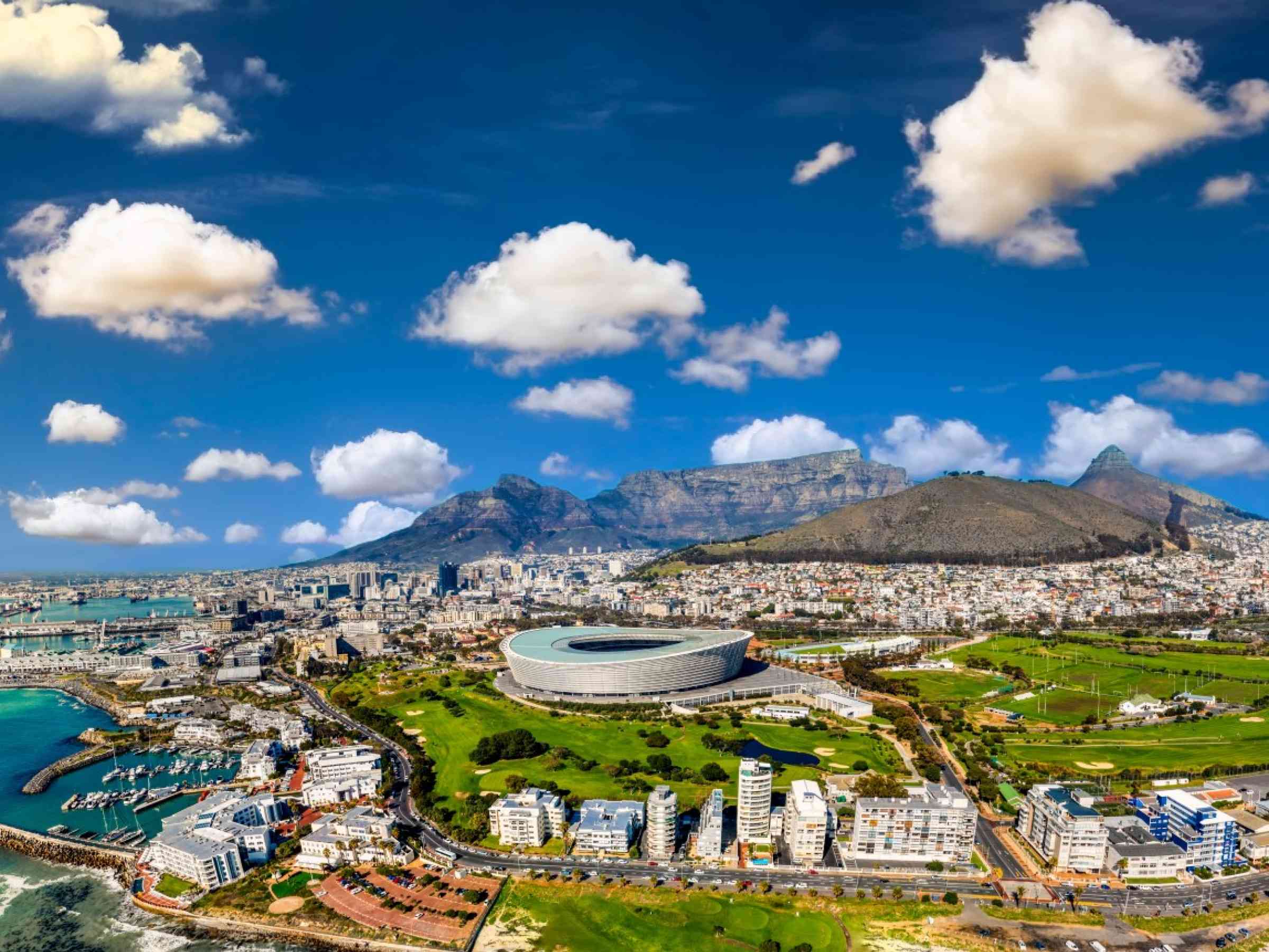 View of Western Cape, City of Cape Town Metropolitan