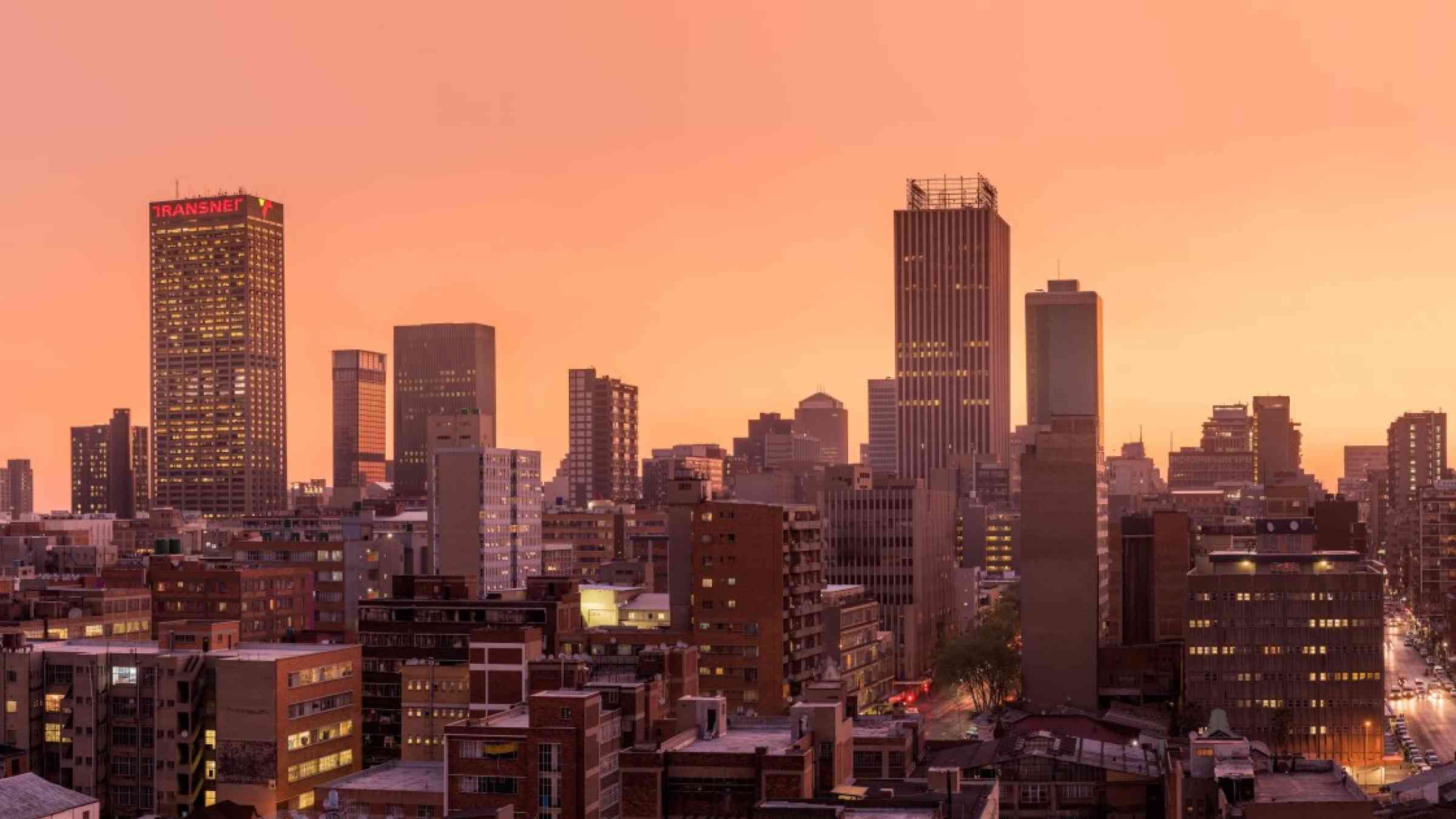 View of Johannesburg