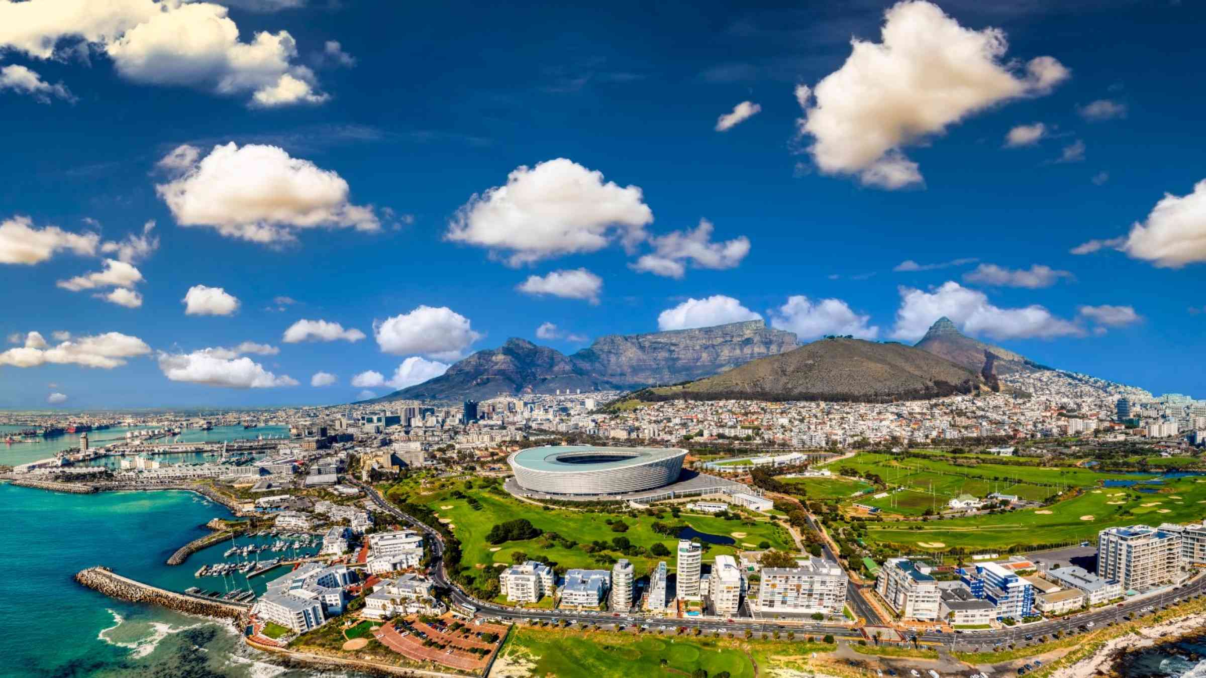 View of Western Cape, City of Cape Town Metropolitan