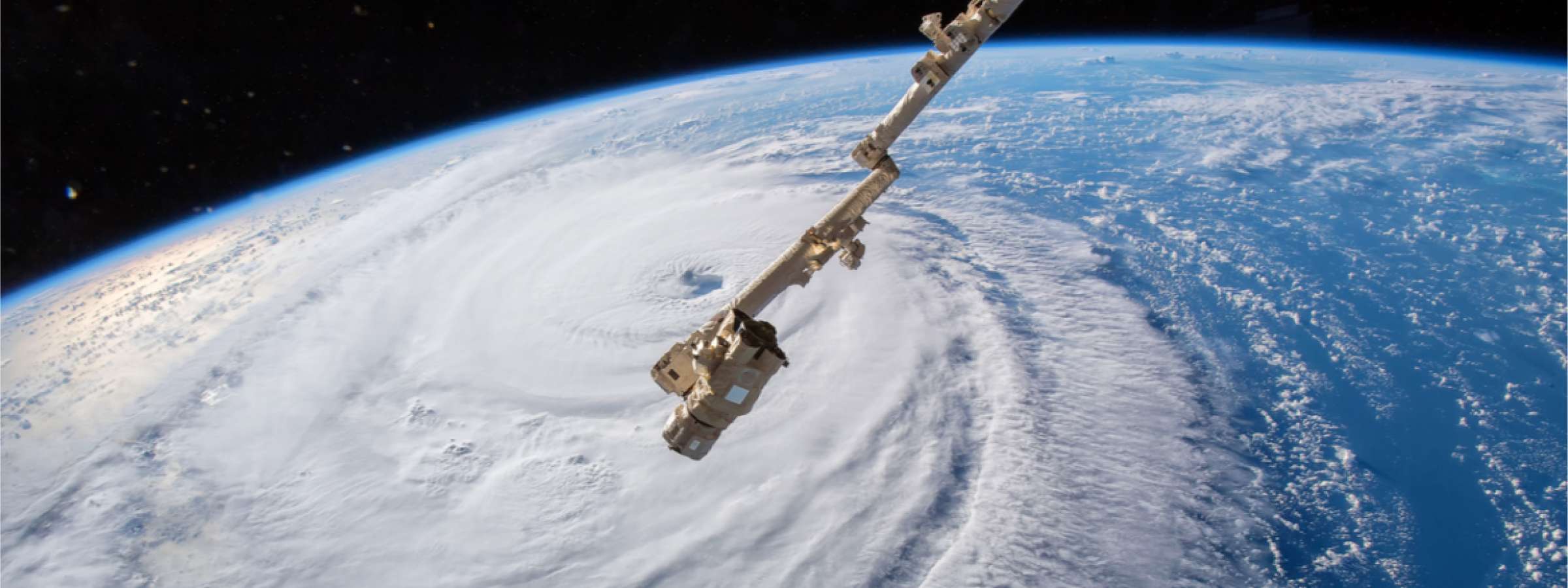 Hurricane Florence as photographed from space